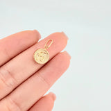 Dije Circulo Fé 0.7 g / 3/4 in Oro Amarillo 18K