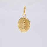 Pendant Virgin Guadalupe 0.65 g / 3/4 in Yellow Gold 18K