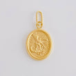 Pendant San Miguel Matte 0.9 g / 3/4 in Yellow Gold 18K