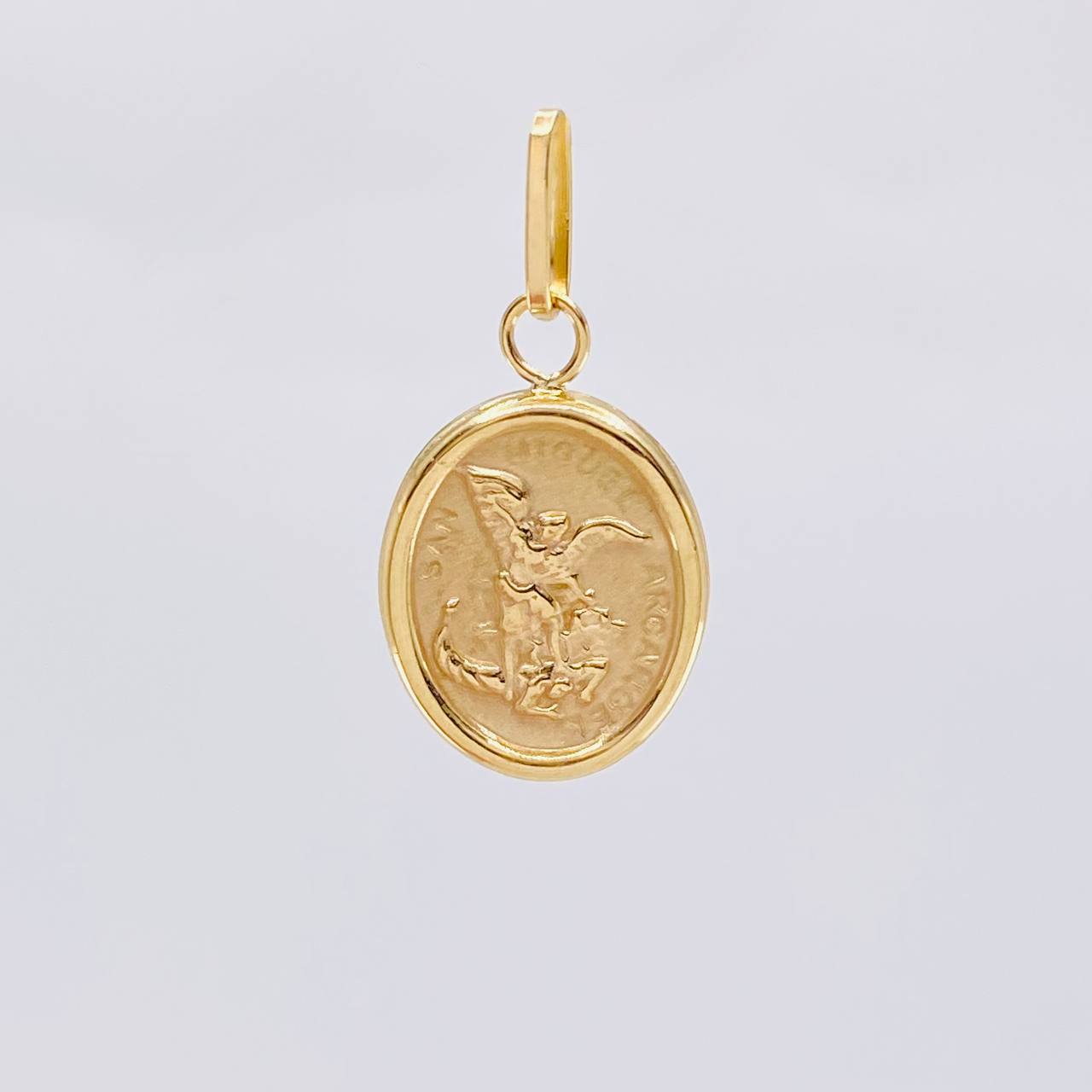 Pendant San Miguel Matte 0.9 g / 3/4 in Yellow Gold 18K