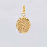 Pendant San Miguel Matte 0.9 g / 3/4 in Yellow Gold 18K