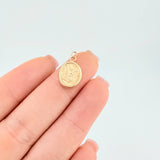 Pendant San Miguel Matte 0.9 g / 3/4 in Yellow Gold 18K