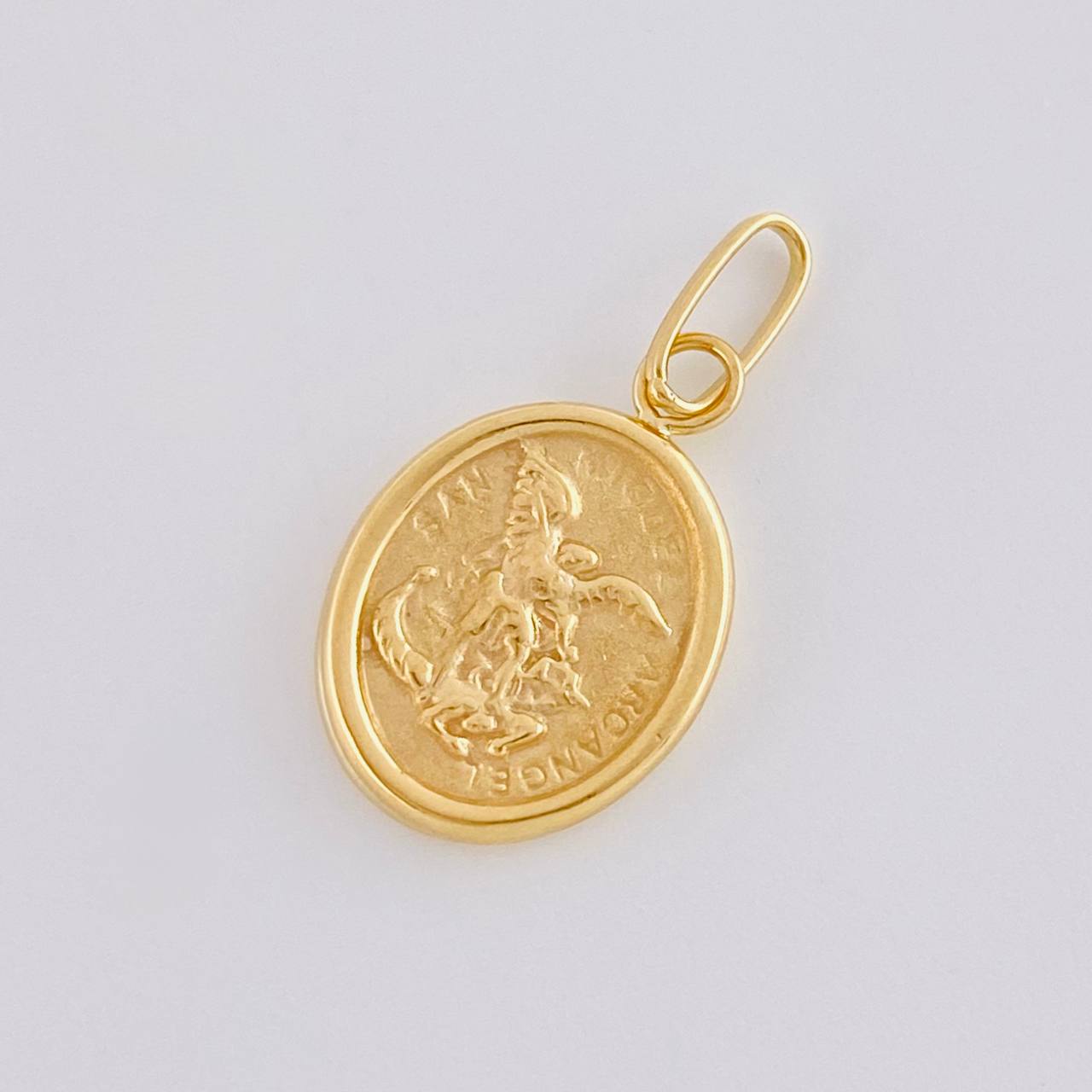 Pendant San Miguel Matte 0.9 g / 3/4 in Yellow Gold 18K
