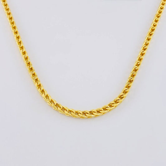 Franco Chain 14.1 g / 23 1/2 in / 2.65 mm Yellow Gold 18K
