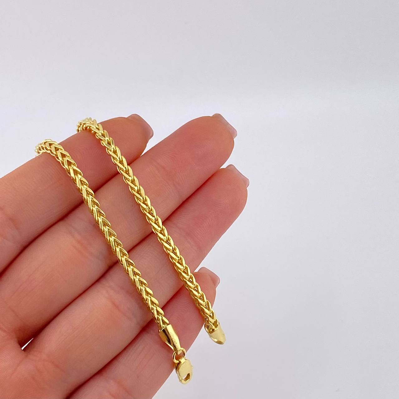 Cadena Franco 14.1 g / 23 1/2 in / 2.65 mm Oro Amarillo 18K