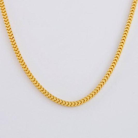 Cadena Venenciana Reticulada 5.7 g / 17 3/4 in / 1.6 mm Oro Amarillo 18K