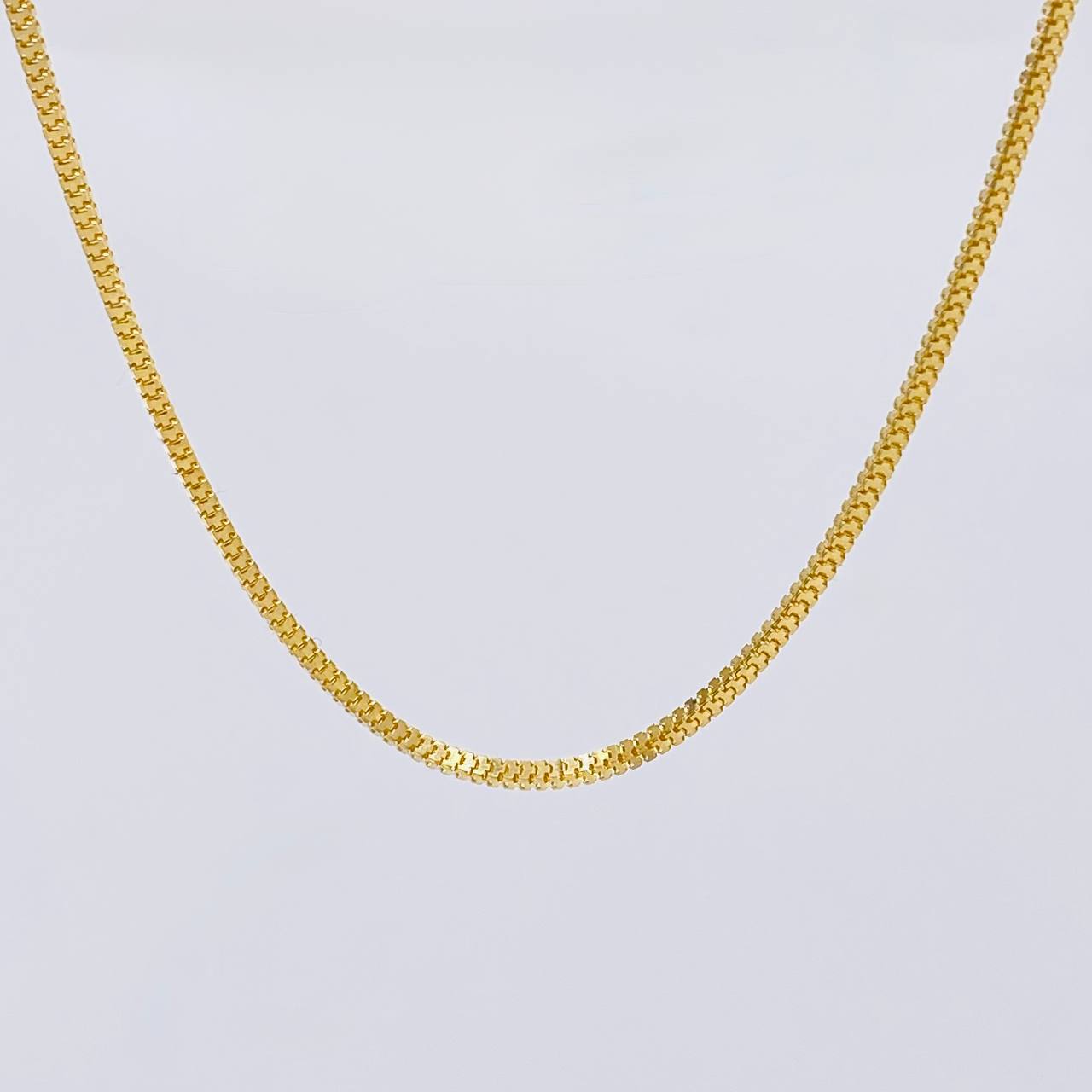 Venetian Mesh Chain 5.7 g / 17 3/4 in / 1.6 mm 18K Yellow Gold
