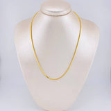 Venetian Mesh Chain 5.7 g / 17 3/4 in / 1.6 mm 18K Yellow Gold