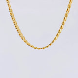 Cadena Cubana 27.15 g / 24 in / 6.3 mm Oro Amarillo 18K