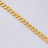 Cuban Links Bracelet 10.85 g / 8 1/4 in / 6.3 mm 18K Yellow Gold