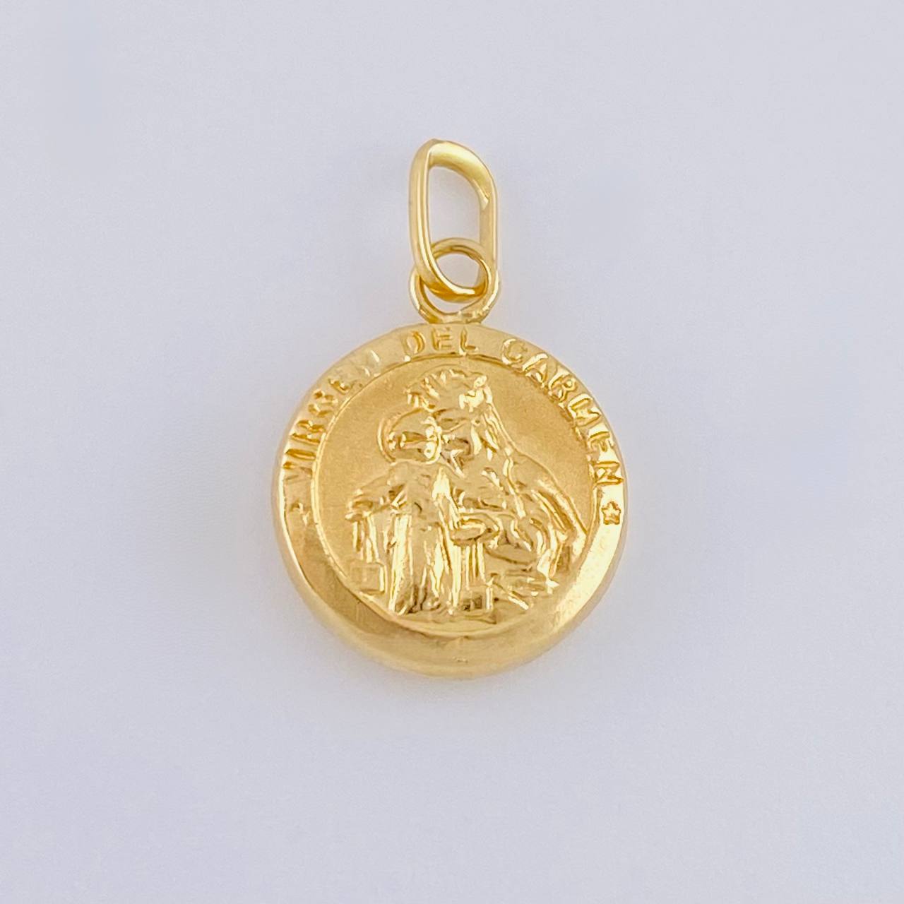 Dije Virgen Del Carmen 0.6 g / 3/4 in Oro Amarillo 18K