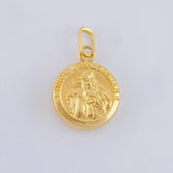 Dije Virgen Del Carmen 0.55 g / 3/4 in Oro Amarillo 18K