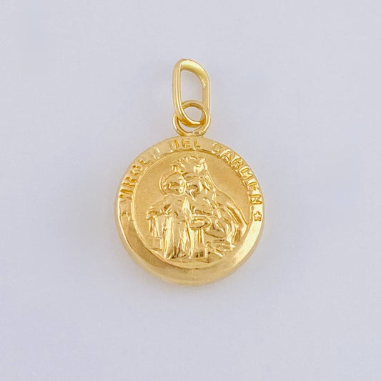 Dije Virgen Del Carmen 0.6 g / 3/4 in Oro Amarillo 18K