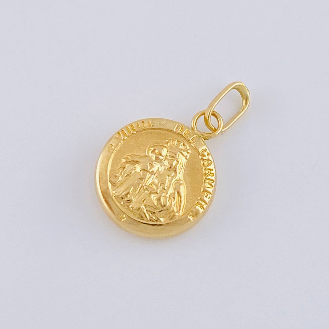 Dije Virgen Del Carmen 0.6 g / 3/4 in Oro Amarillo 18K