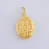 Dije San Jose Mate 1.2 g / 1 in Oro Amarillo 18K