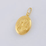Dije San José Mate 1.25 g / 1 in Oro Amarillo 18K