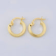 Candongas Fino 1.2 g / 1 in Oro Amarillo 18K