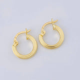 Candongas Fino 1.2 g / 1 in Oro Amarillo 18K