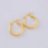 Candongas Emi 1.5 g / 1 in Oro Amarillo 18K