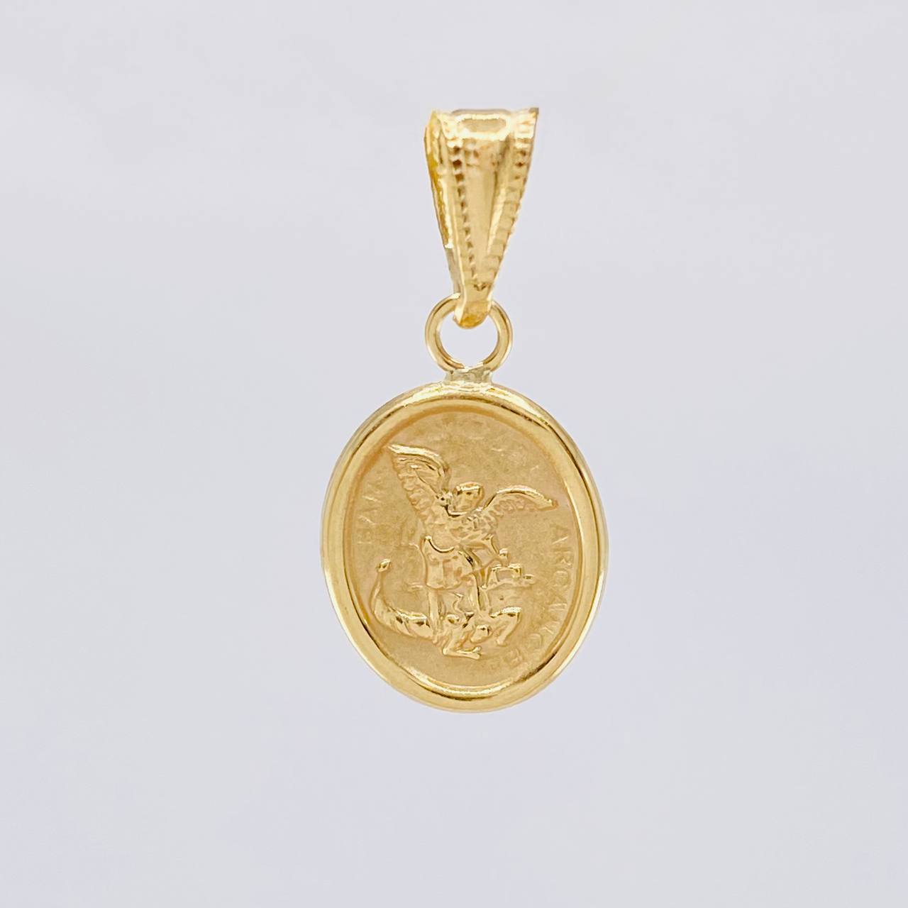Pendant San Miguel Matte 0.9 g / 3/4 in Yellow Gold 18K