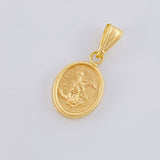 Pendant San Miguel Matte 0.9 g / 3/4 in Yellow Gold 18K