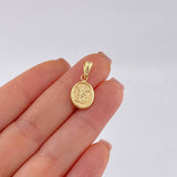 Pendant San Miguel Matte 0.9 g / 3/4 in Yellow Gold 18K