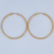 Hoop Earrings Caponeras 3.35gr / 4.3cm (1.7in) / 18K Gold $