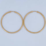 Hoop Earrings Caponeras 3.35gr / 4.3cm (1.7in) / 18K Gold $