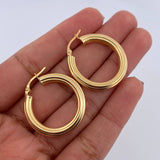 Cyrene Hoop Earrings 3.8gr / 2.8cm (1.1in) / 18K Gold $