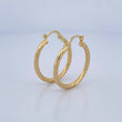 Mary Hoop Earrings 2.2gr / 2.8cm (1.1in) / 18K Gold $