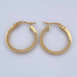 Diani Hoop Earrings 1.85gr / 2cm (0.8in) / 18K Gold $