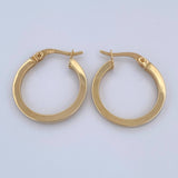 Diani Hoop Earrings 1.85gr / 2cm (0.8in) / 18K Gold $