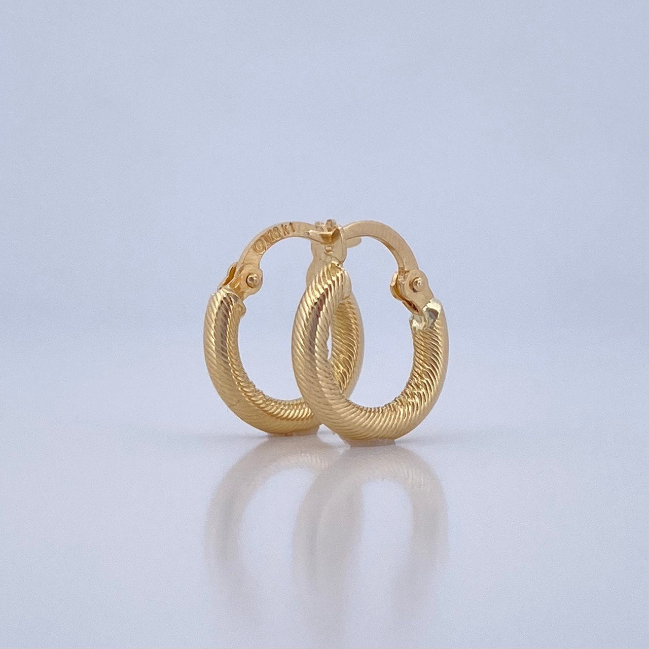 Candongas Zion 1.1gr / 1.5cm / Oro 18K $