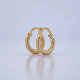 Candongas Zion 1.1gr / 1.5cm / Oro 18K $