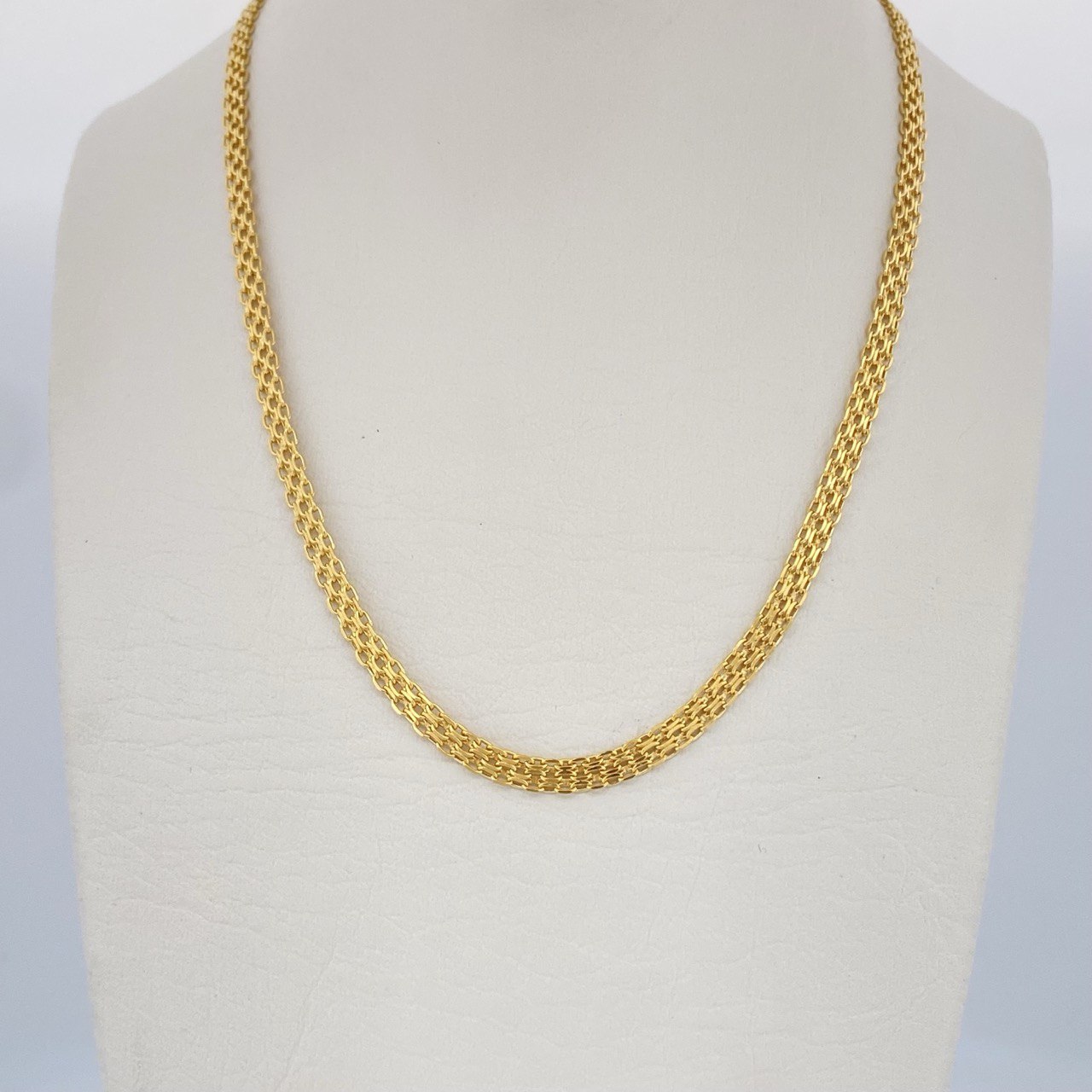 Bismark Chain 6.95gr / 20in / 18K Gold +1 &