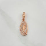 Dije Virgen Maria 1.1gr / 1 in / Oro Rosa 18K %