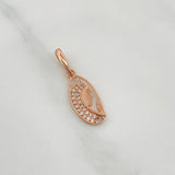 Dije Virgen Maria 1.1gr / 1 in / Oro Rosa 18K %