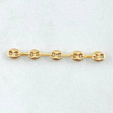 Charm Scrap GC 0.5gr / 1.5in / 18K Gold