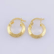 Candongas Sam 1.2 g / 1 in Oro Amarillo 18K