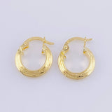 Candongas Sam 1.2 g / 1 in Oro Amarillo 18K