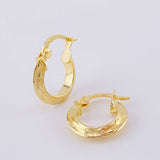 Candongas Sam 1.2 g / 1 in Oro Amarillo 18K