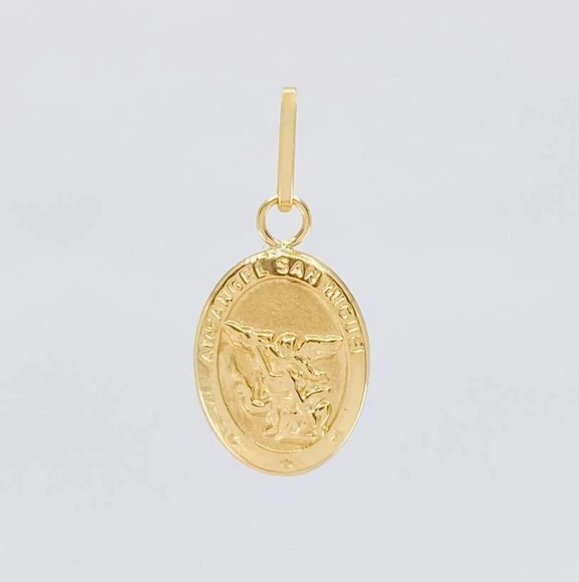 Dije San Miguel Arcangel 0.95g / 3/4 in Oro Amarillo 18K