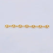 Herraje Retazo GC 7 Eslabones 0.45gr / 1 3/4 in / 3.35mm Oro Amarillo 18K ©