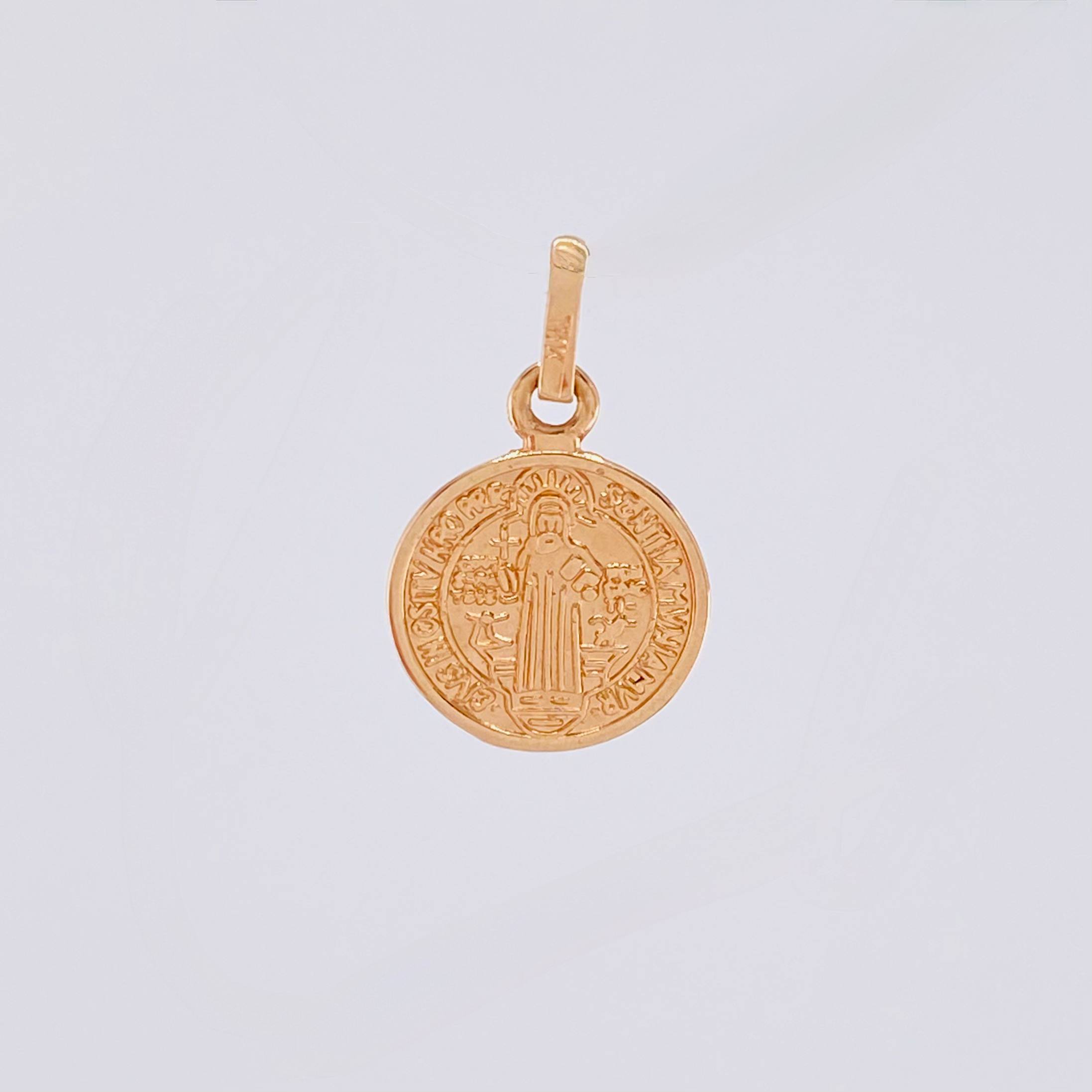 Dije San Benito 1gr / 3/4 in / Oro Rosa 18K ©