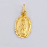 Dije Virgen Milagrosa 0.5gr / 3/4 in / Oro Amarillo 18K *