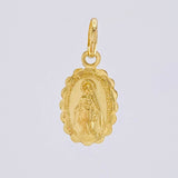 Dije Virgen Milagrosa 0.5gr / 3/4 in / Oro Amarillo 18K *