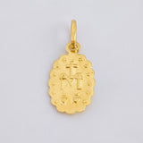 Dije Virgen Milagrosa 0.5gr / 3/4 in / Oro Amarillo 18K *