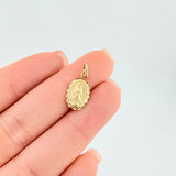 Dije Virgen Milagrosa 0.5gr / 3/4 in / Oro Amarillo 18K *