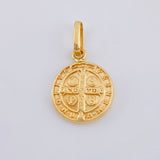 Dije San Benito 0.7gr / 3/4 in / Oro Amarillo 18K