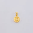 Letter C Pendant 0.4gr / 1/2 in / 18K Yellow Gold *
